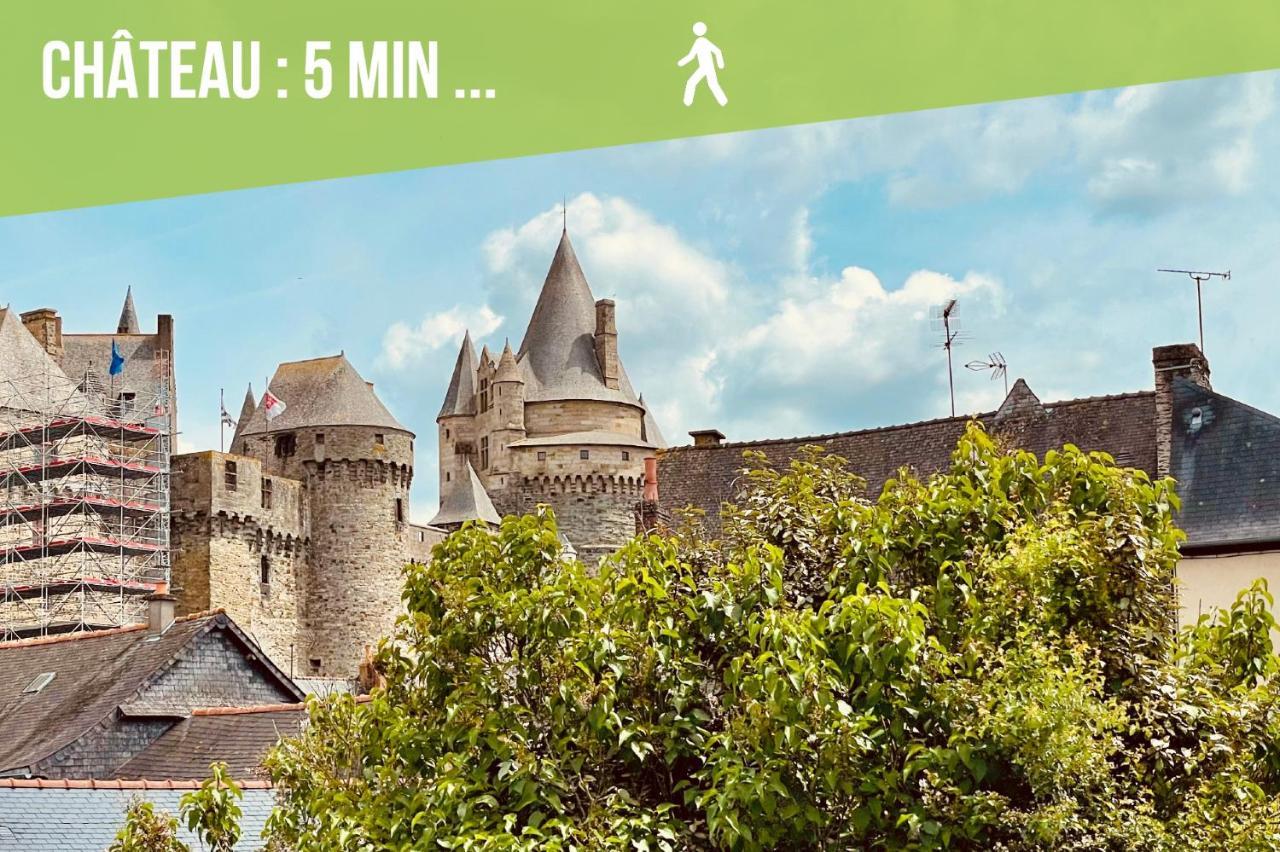 Joli Studio A Deux Pas Du Chateau Et Du Centre Vitré Kültér fotó